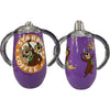 60's Cartoon Bears 12oz Stainless Steel Sippy Cup