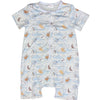 Good Night Bear Zipper Romper