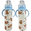 Fall Bear 8oz Stainless Steel Bottle