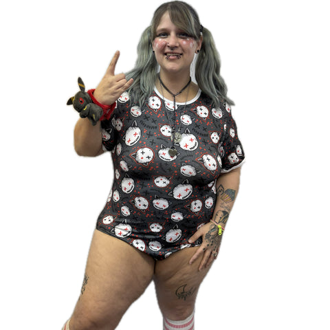 Goth Kitty Bodysuit second image