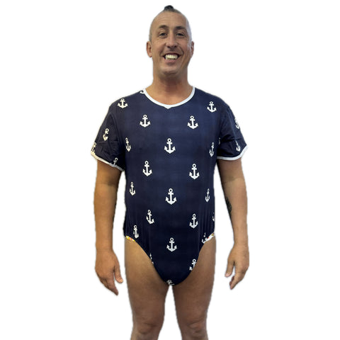 Nautical Cotton Bodysuit second image
