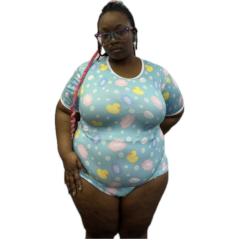 Ducky Bath Time Bodysuit second image