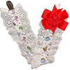 Pride Dinosaurs Ruffle Deluxe Pacifier Clip