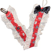 Creepy Cryptids Ruffle Deluxe Pacifier Clip