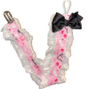 Pretty Kitty Ruffle Deluxe Pacifier Clip