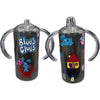 Blue Dog 12oz Stainless Steel Sippy Cup