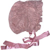 Pink Lace Adult Baby Bonnet