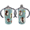 Hero Pups 12oz Stainless Steel Sippy Cup
