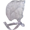 Adult Baby Bonnets Lace white