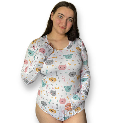 Kitty & Puppy Bodysuit V2 second image