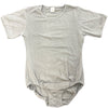 Grey Cotton Bodysuit