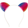 Rainbow Cat Ears Metal Hair Band
