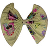 Pastel Owls Fabric Hair Bow