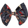 Merry Krampus Fabric Hair Bow