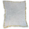 Knitted Blanket Yellow & White