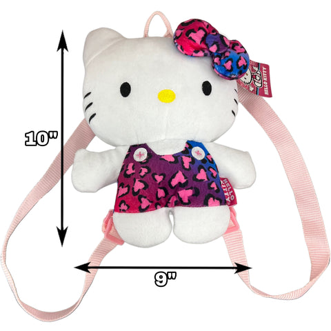 Small Kitty Plush Backpack second image