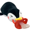 Medium Laying Penguin Stuffie Binkie Buddies