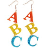 Earrings ABC