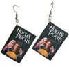 Book Earrings Witch Movie