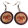 Boutique Earrings Bottlecap Pony