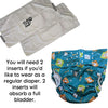 Woof Woof Puppy Dog Pocket Diaper