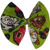 Lil Farmer Fabric Hair Bow