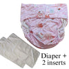  Diaper Cover & 2 Four-Layer Inserts