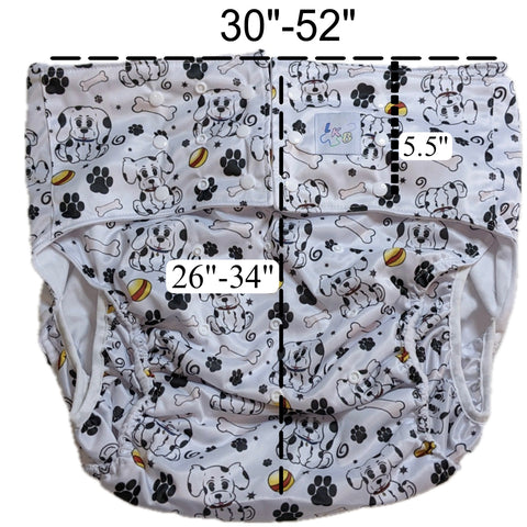 Spotted Pups Pocket Diaper second image