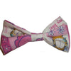 Orange Kitty Fabric Hair Bow