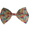 Sea Horse Synthetic Leather Hair Bow
