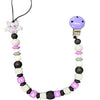 Scary Baby Bat Silicone Teether Pacifier Clip