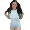 Squishyabdl Ocean Fish Cotton Bodysuit