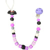 Dumb Shit Bat Silicone Teether Pacifier Clip