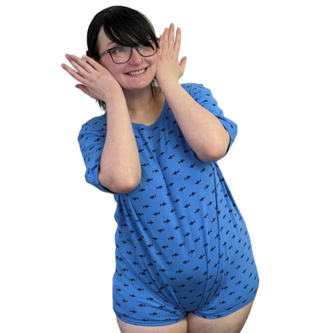 Squishyabdl Shark Cotton Bodysuit second image