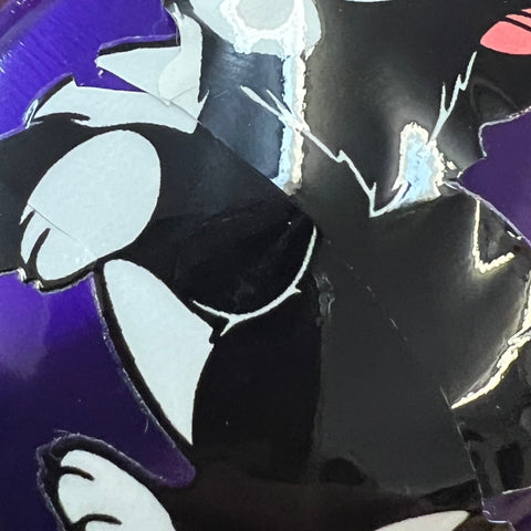 Black & White Kitty 10oz Stainless Steel Sippy Cup second image