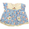 Lil Moo Moo Embroidered Baby Doll Dress