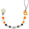 Lil Fox Silicone Teether Pacifier Clip