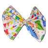 Happy Birthday Dinosaur Fabric Hair Bow