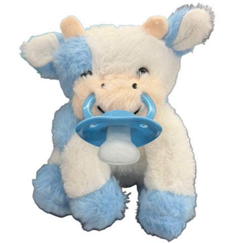 Small Cow Stuffie Binkie Buddy second image