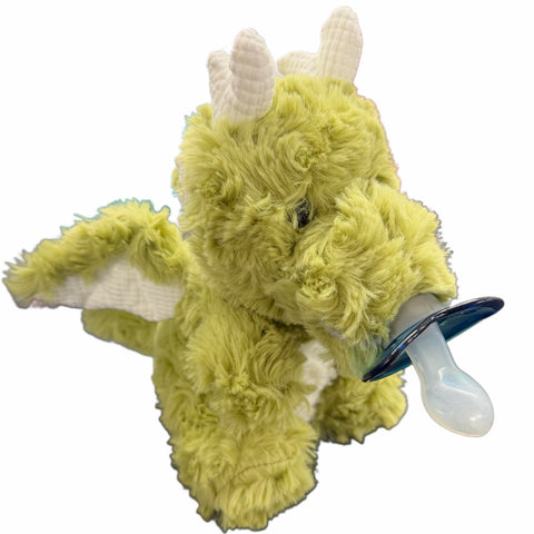 Small Dragon Stuffie Binkie Buddy second image