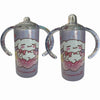 White Dog 12oz Stainless Steel Sippy Cup