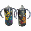 Orange Cat 12oz Stainless Steel Sippy Cup