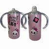 Kitty 12oz Stainless Steel Sippy Cup