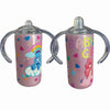 Rainbow Bears 12oz Stainless Steel Sippy Cup