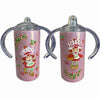 Strawberry Girl 12oz Stainless Steel Sippy Cup
