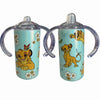 Lion 12oz Stainless Steel Sippy Cup