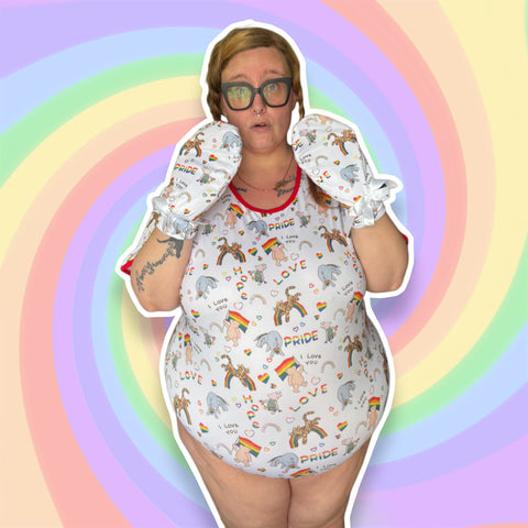 Pride Little Bear Bodysuit second image