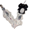 Princess Kitty Ruffle Deluxe Pacifier Clip