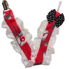 Nightmare Nurse Ruffle Deluxe Pacifier Clip