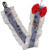 Creepy Dolls Ruffle Deluxe Pacifier Clip